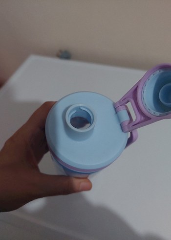 Renkli Frozen Temalı Çocuk Matara - Görsel 5