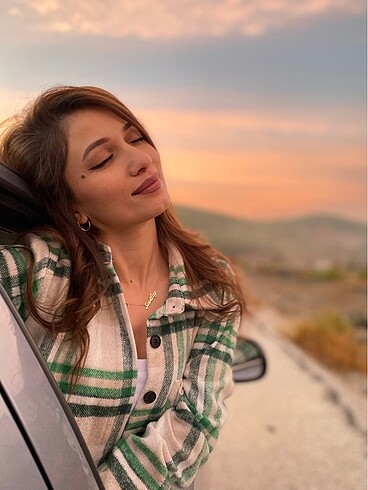 xs Beden yeşil Renk Oduncu gömlek