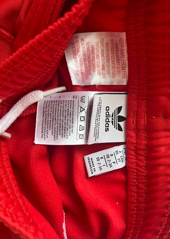 24-36 Ay Beden Kırmızı Adidas Erkek Çocuk Eşofman Takımı