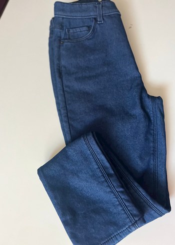 LC Waikiki Kadın Lacivert Normal Kesim Midi Kot Pantolon