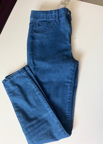 Kadın Lacivert Normal Boy Slim Denim Pantolon