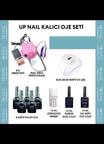 Kalıcı oje başlangıç seti