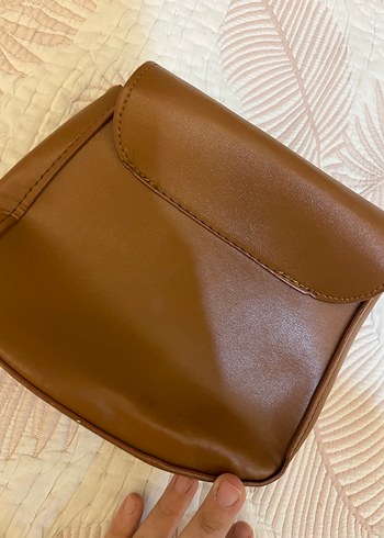 Bej Deri Tokalı Kadın Çanta - Görsel 3