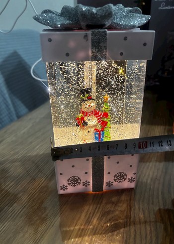 Işıklı Kar Küresi Hediye Kutusu Biblo-yılbaşı-hediyelik - Görsel 5