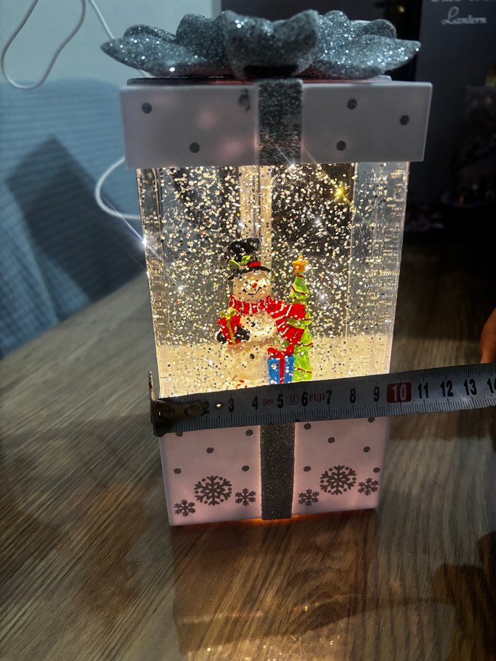Işıklı Kar Küresi Hediye Kutusu Biblo-yılbaşı-hediyelik - Görsel 5