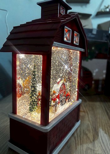 Işıklı Kar Küresi- yılbaşı - hediyelik - Görsel 5