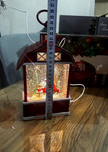 Işıklı Kar Küresi- yılbaşı - hediyelik - Görsel 2