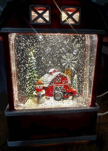 Işıklı Kar Küresi- yılbaşı - hediyelik - Görsel 6