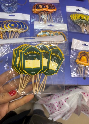 Renkli Ramazan Temalı Parti Kürdanları - Görsel 6