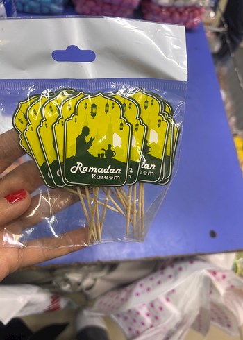 Renkli Ramazan Temalı Parti Kürdanları - Görsel 8