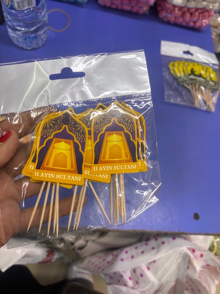 Renkli Ramazan Temalı Parti Kürdanları - Görsel 5