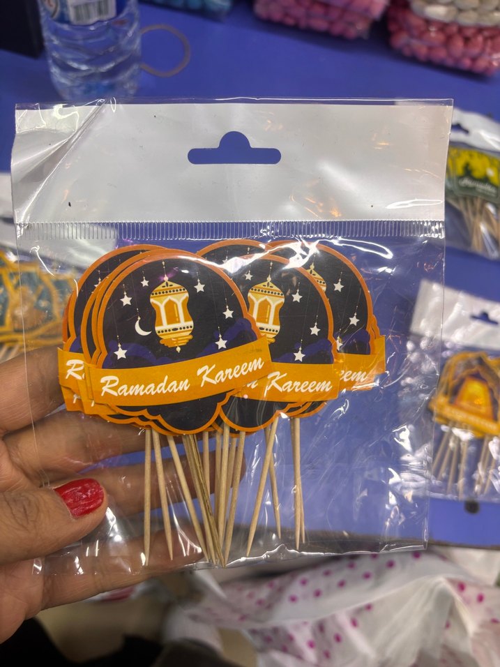 Renkli Ramazan Temalı Parti Kürdanları - Görsel 4