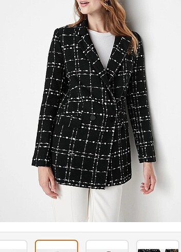 Tüvit blazer ceket