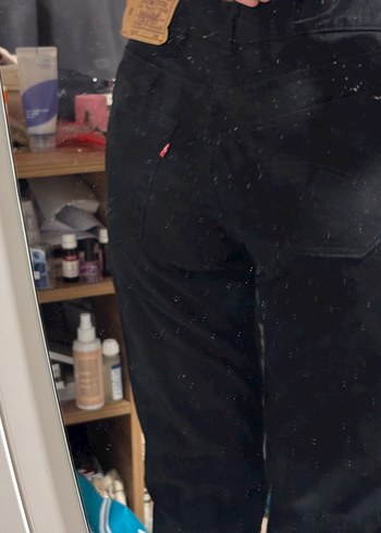 Levis Siyah Denim Jean