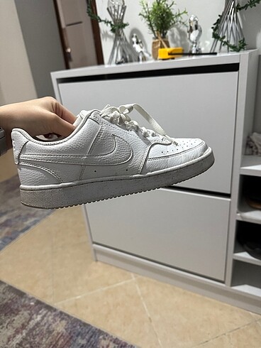 39 Beden beyaz Renk Nike court vision low Next Nature