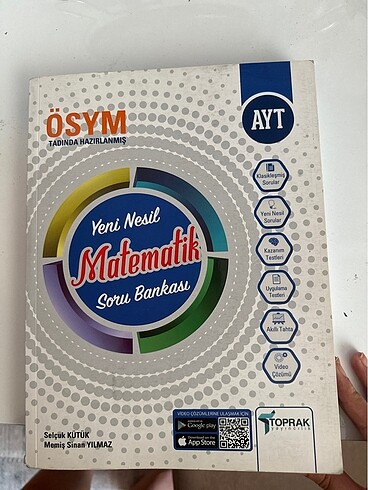 toprak yayınları ayt matematik soru bankası