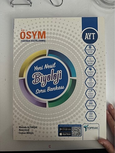 toprak yayınları ayt biyoloji soru bankası