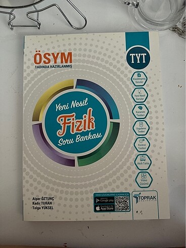 toprak yayınları tyt fizik soru bankası