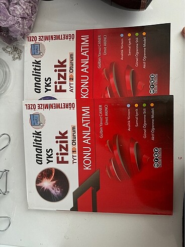 analitik konu anlatımı tyt-ayt fizik merkez yayınları