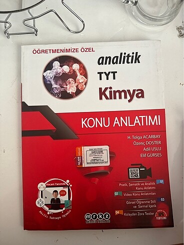 analitik tyt kimya konu anlatımı merkez yayınları