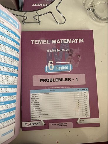  test okul tyt matematik fasikül