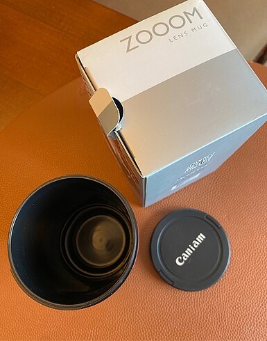  Beden Renk Kamera Lens Termos Bardak Hediye