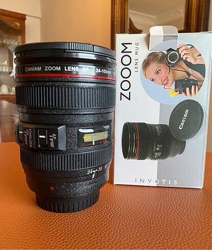  Beden Kamera Lens Termos Bardak Hediye