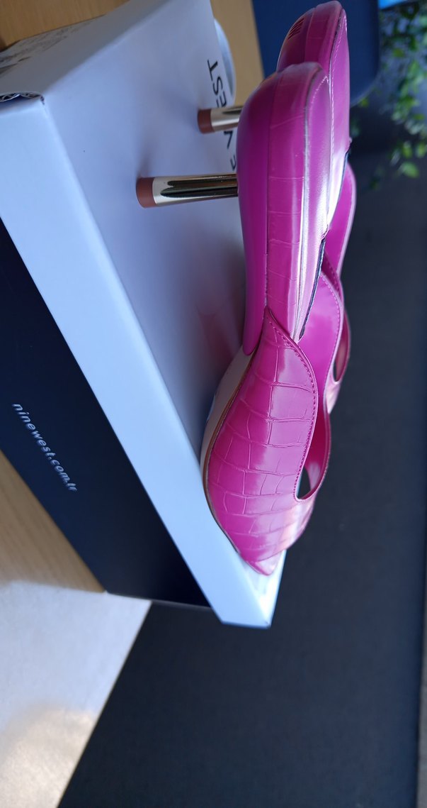 Pembe Kadın Blok Topuklu Terlik Nine West - Görsel 4