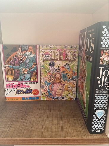 One Piece Ve jojo (ingilizce,Japonca)