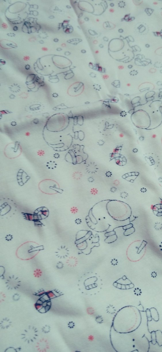 Baskılı Çocuk Battaniyesi Gri-Beyaz - Görsel 3