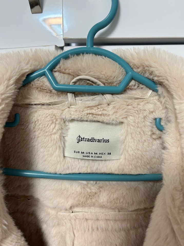 Bej Kürklü Kadın Kışlık Mont - Görsel 3