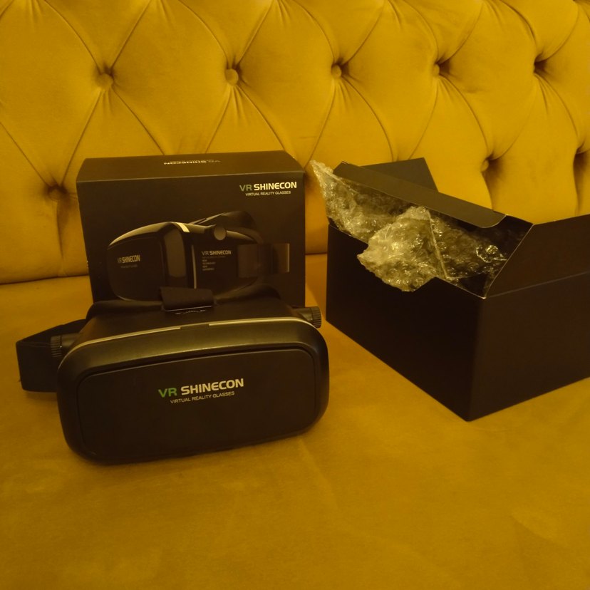 VR SHINECON Siyah VR Gözlüğü - Görsel 2