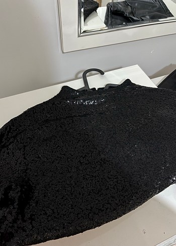 m Beden H&M payetli bluz