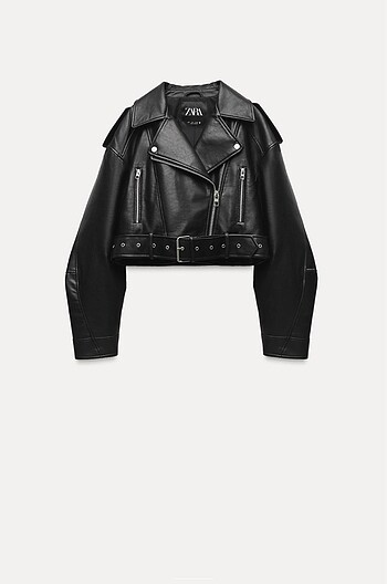 Zara Biker Deri Ceket