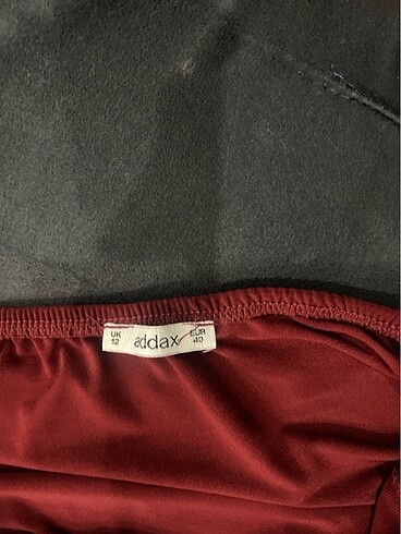 s Beden bordo Renk Bluz addax