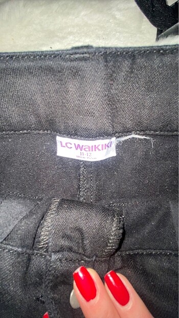 LC Waikiki Siyah kot jean etek