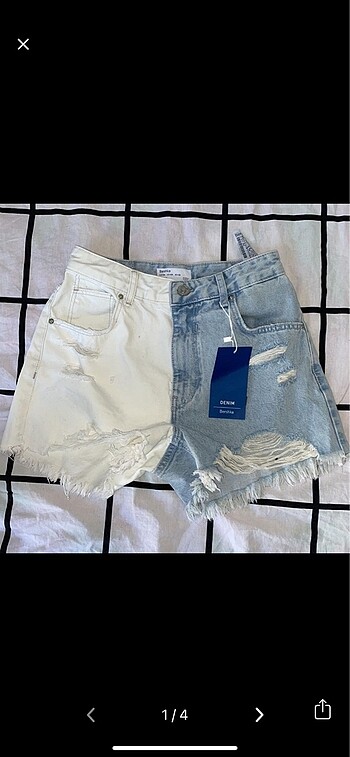 bershka iki renkli sort