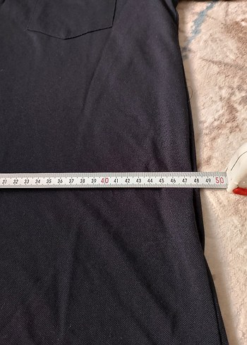 Erkek Lacivert Düğmeli Polo Tişört - Görsel 2