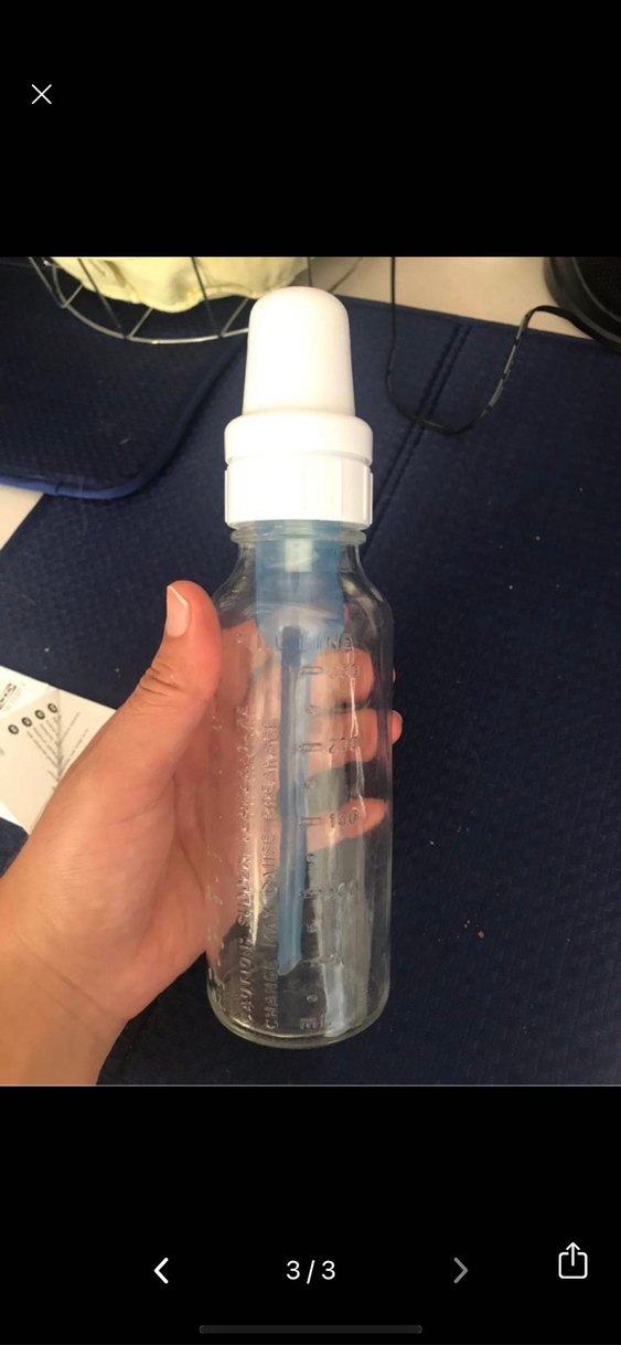 Mavi ve Gri Bebek Biberonu dr browns - Görsel 3