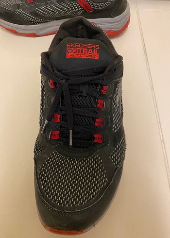 Kırmızı Gri Erkek Ayakkabısı Skechers - Görsel 2