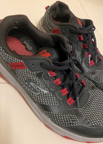 Kırmızı Gri Erkek Ayakkabısı Skechers - Görsel 6