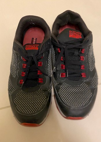 Kırmızı Gri Erkek Ayakkabısı Skechers - Görsel 9