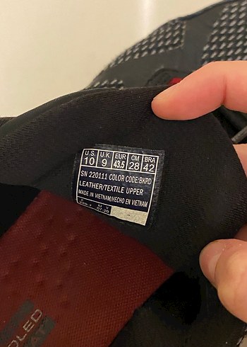 Kırmızı Gri Erkek Ayakkabısı Skechers - Görsel 3