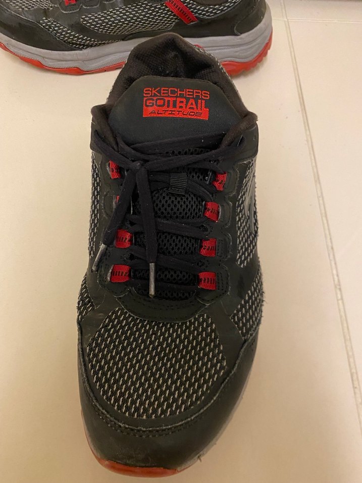 Kırmızı Gri Erkek Ayakkabısı Skechers - Görsel 2