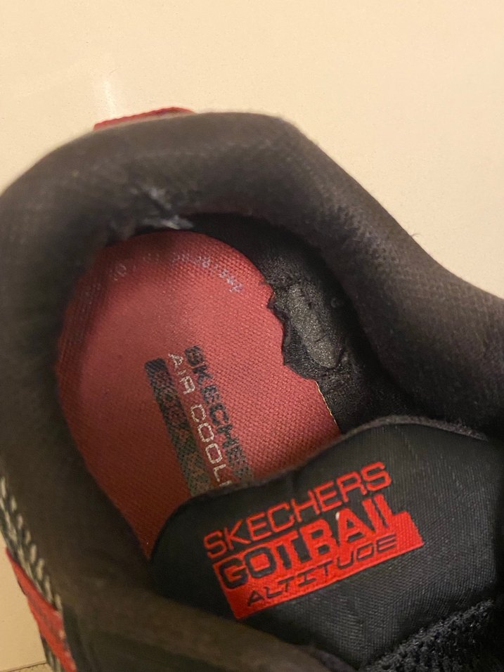 Kırmızı Gri Erkek Ayakkabısı Skechers - Görsel 5