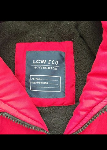 Kapüşonlu Kırmızı Erkek Çocuk Mont - Görsel 4