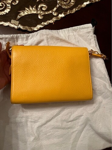 Beden sarı Renk Tory burch orjinal sıfır