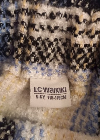 LC Waikiki Düğmeli Ekose Mini Kadın Takım