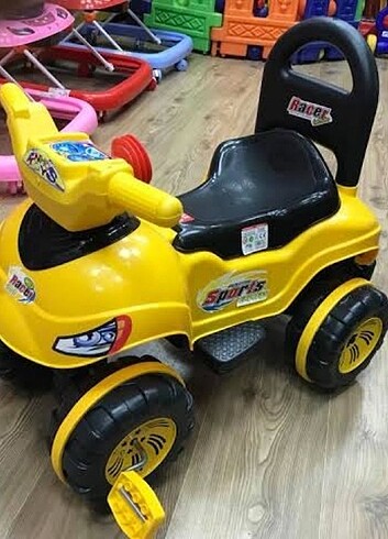 Pedallı Atv Çocuk Arabası - Sarı