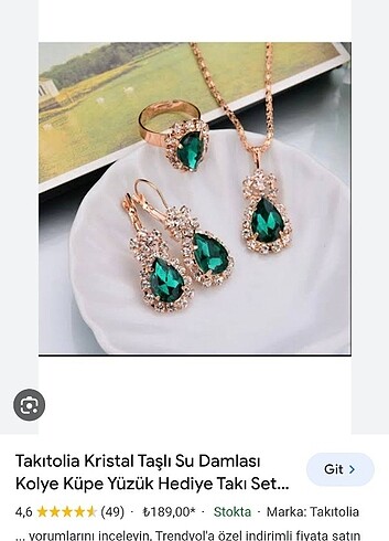 Kolye seti